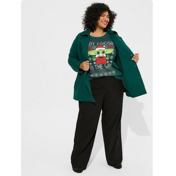 TORRID NWT The Child Cozy Fleece Crew Sweatshirt - Picture 2 of 4